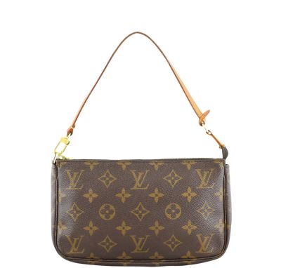 Louis Vuitton Pochette Accessories Monogram Front