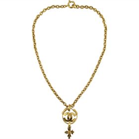 Chanel CC Pendant Necklace Hanging