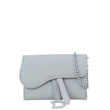 Dior Ultramatte Saddle Pouch Nano Front
