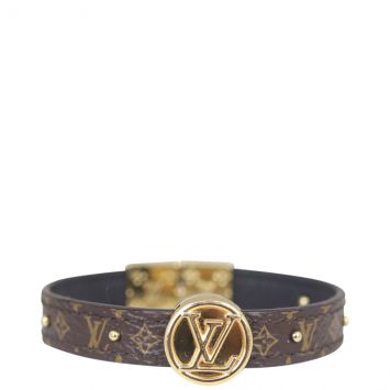 Louis Vuitton LV Circle Reversible Bracelet Front
