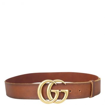 Gucci Marmont Double G Belt Front