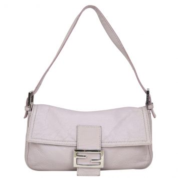 Fendi Baguette Bag Lilac Front
