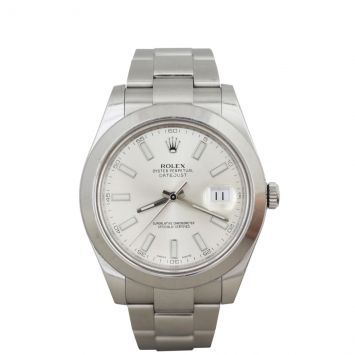 Rolex Oyster Perpetual Datejust 41 mm Watch Top