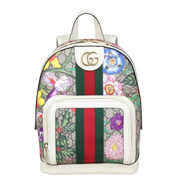 Gucci Ophidia Flora Backpack Front