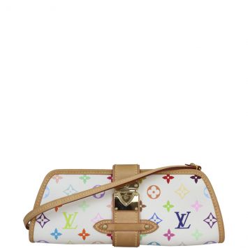 Louis Vuitton Shirley Monogram Multicolore Front with Strap