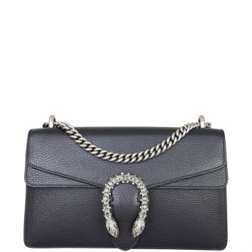 Gucci Dionysus Small Leather Shoulder Bag Front with Strap
