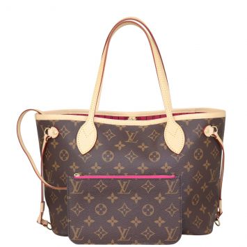 Louis Vuitton Neverfull PM Monogram Front with Pouch