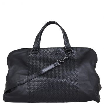 Bottega Veneta Intrecciato Tote Bag Front with Strap