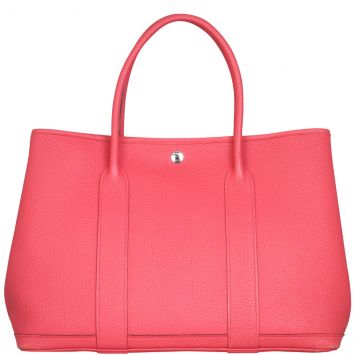 Hermes Garden Party 36 (red leather) Front