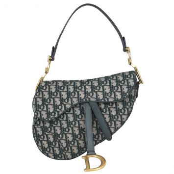 Dior Saddle Bag Oblique Front