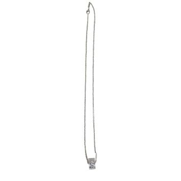 Chopard Chopardissimo 18k White Gold Diamond Pendant Necklace