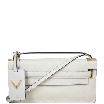 Valentino My Rockstud Clutch Bag Front with Strap