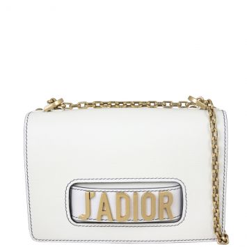 Dior J’Adior Chain Flap Bag Front with Strap