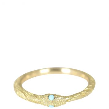 Gucci Ouroboros Gold Ring 