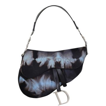 Dior Saddle Bag Pony Hair Front