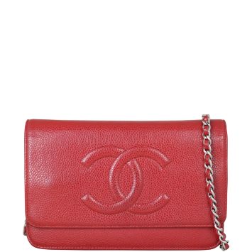 Chanel Timeless Wallet on Chain Front With Chain