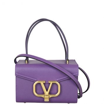 Valentino VLogo Box Bag Front with Strap