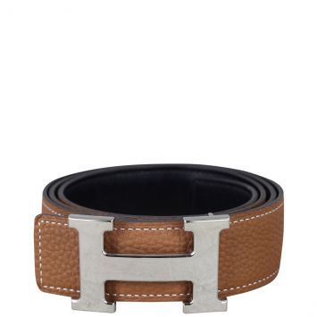 Hermes H Reversible Belt Kit (caviar leather)