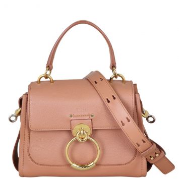 Chloe Mini Tess Day Bag Front With Strap