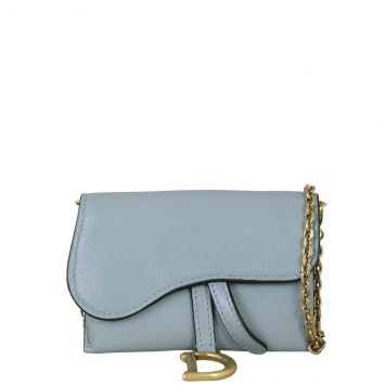 Dior Saddle Pouch Nano Front With Chain
