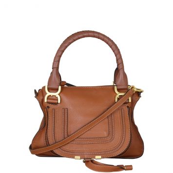 Chloe Marcie Satchel Small Front With Strap