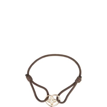 Louis Vuitton Floral Heart Station 18k Rose Gold Bracelet