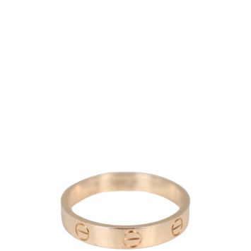 Cartier Love Wedding Band 18k Rose Gold
