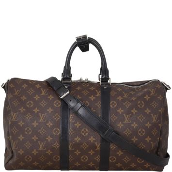 Louis Vuitton Keepall 45 Bandourliere Monogram Macassar
