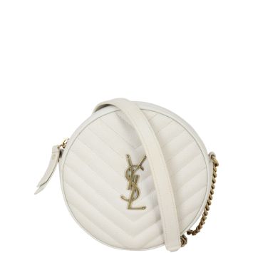 Saint Laurent Vinyle Round Camera Bag