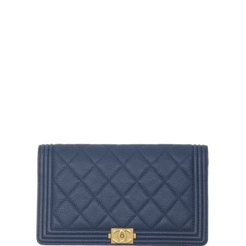 Chanel Boy Long Flap Wallet