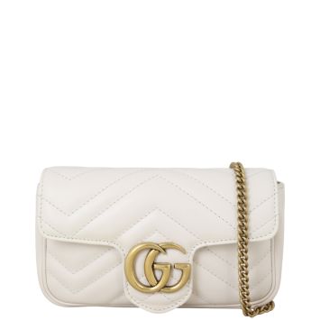 Gucci GG Marmont Matelasse Super Mini Shoulder Bag