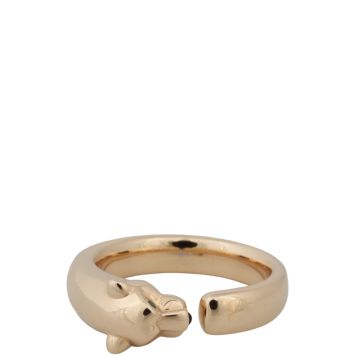 Cartier Panthere de Cartier Onyx 18k Rose Gold Ring