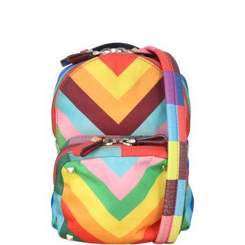 Valentino 1973 Rainbow Rockstud Backpack Small