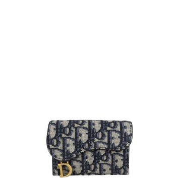 Dior Oblique Saddle Cardholder