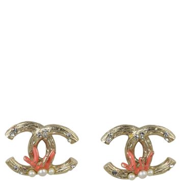 Preloved chanel earrings top