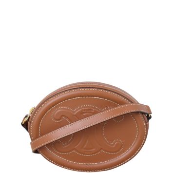 Celine Triomphe Cuir Oval Purse
