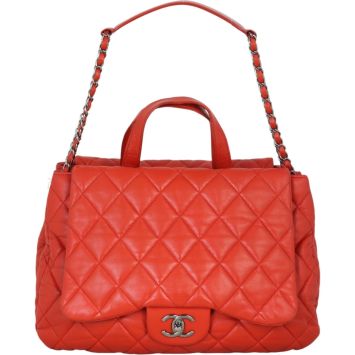 Chanel Accordion Top Handle Bag