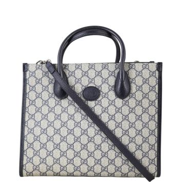 Gucci GG Supreme Interlocking G Tote Small