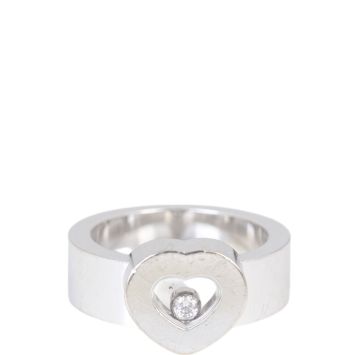 Chopard Happy Diamonds Heart 18k White Gold Ring