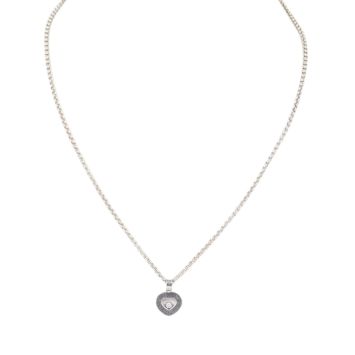 Chopard Happy Diamonds Heart 18k White Gold Necklace