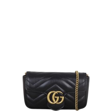 Gucci GG Marmont Matelasse Super Mini Shoulder Bag