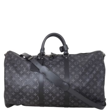 Louis Vuitton Keepall 55 Bandouliere Monogram Eclipse