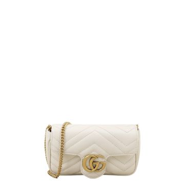 Gucci GG Marmont Matelasse Super Mini Shoulder Bag