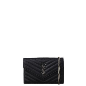 Saint Laurent Cassandre Envelope Chain Wallet