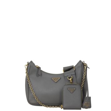 Prada Re-edition 2005 Saffiano Shoulder Bag