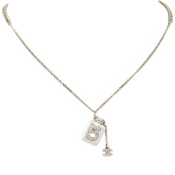 Chanel No.5 Crystal Perfume Bottle Necklace