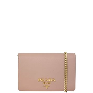 Prada Saffiano Mini Chain Bag