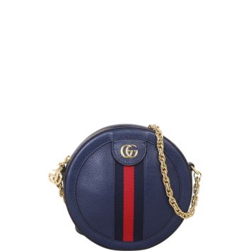 Gucci Ophidia Round Mini Shoulder Bag