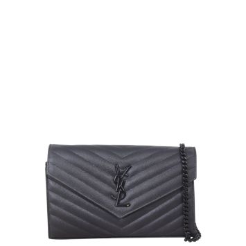 Saint Laurent Cassandre Chain Wallet