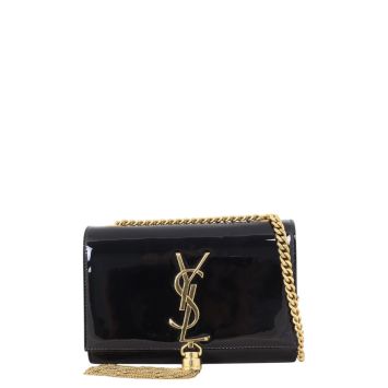 Saint Laurent Kate Tassel Chain Bag Small Patent